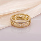 Minimalist Hollow Gold Ring