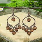 Boho Two-Tone Tassel Earrings