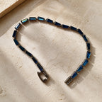 Dazzling Blue Zirconia Tennis Bracelet