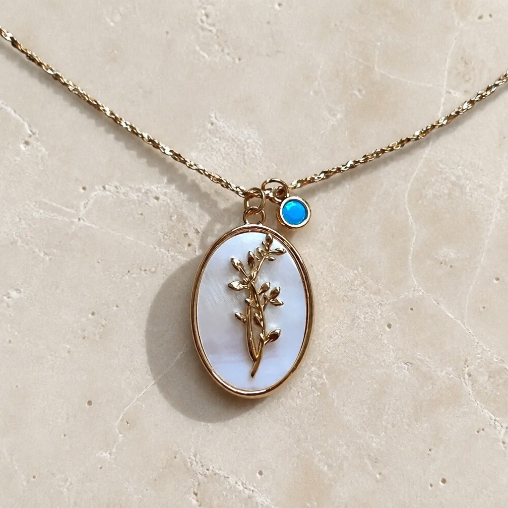 Vintage Birthstone Necklace Collection