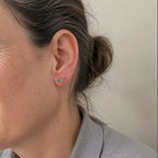 Dragonfly Stud Gold Earrings