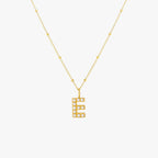Pearl Initial Pendant Necklace