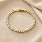 Elegant Crystals Tennis Bracelet
