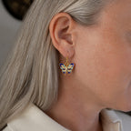Exquisite Butterfly Stud Earrings