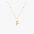Pearl Initial Pendant Necklace