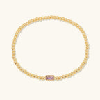 Radiant Gemstone Bracelet