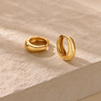 Vellora Gold Hoop Earrings