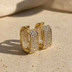 Arden Zirconia Curve Hoops