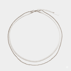 Elegant Flow Layered Necklace Set