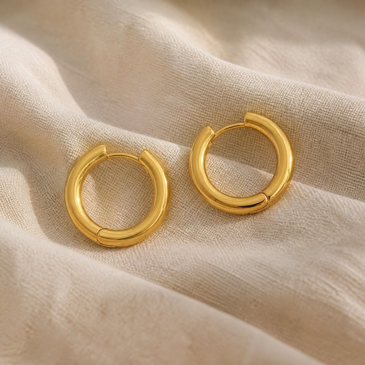 Gold Everyday Mini Hoop