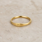 Liora Letter Ring Collection