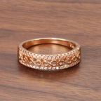 Graceful Infinity Zirconia Ring