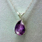 Classic Water Drop Cubic Zirconia Necklace