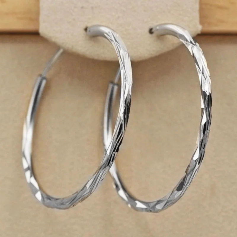 Dazzling Classic Simple Hoop Earrings