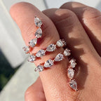 Timeless Rose Gold Snake Ring