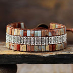 Lotus Boho Wrap Bracelet