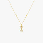 Pearl Initial Pendant Necklace