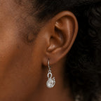 Iconic Glass Swan Earring