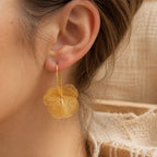 Couture Petal Drop Earrings