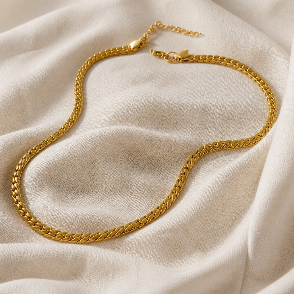 Imperial Gold Chain Necklace
