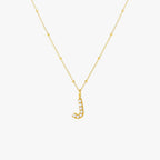 Pearl Initial Pendant Necklace