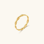 Vintage Twisted Gold Ring