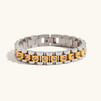 Elegant Gold Link Watchband