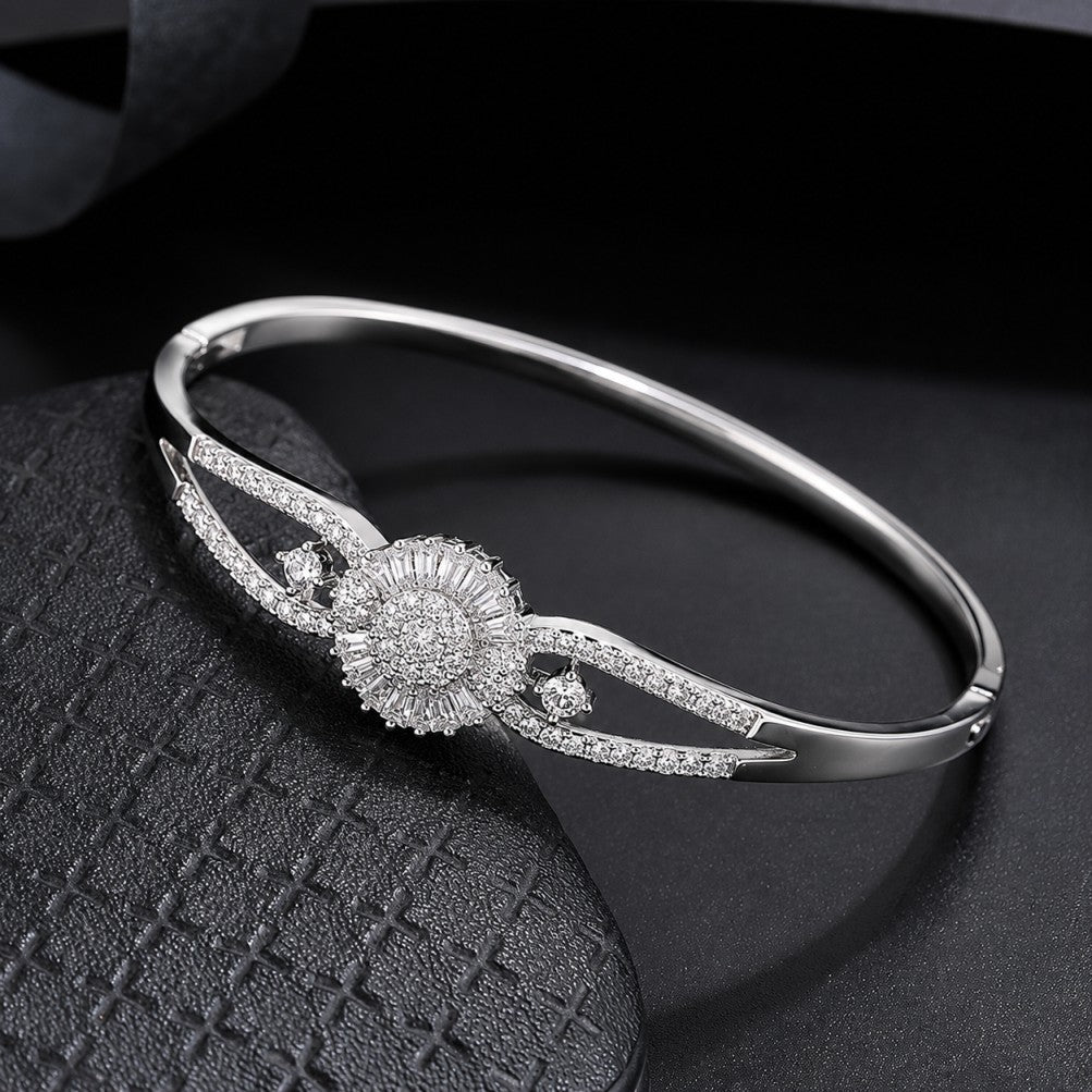 Classic Shimmering Zirconia Bracelet