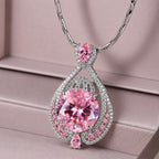 Exquisite Zirconia Pendant Necklace