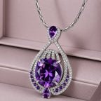 Exquisite Zirconia Pendant Necklace