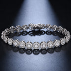 Shimmering Round Zirconia Bracelet