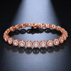 Shimmering Round Zirconia Bracelet