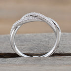 Luxury Twist Zirconia Ring