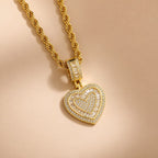 Heart Pendant Chain Necklace