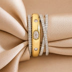 Luxury Halo Zirconia Ring