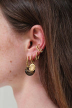 Jolie Earrings Natural Stone Stainless Steel