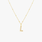 Pearl Initial Pendant Necklace