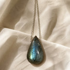 Lagoon Necklace In Labradorite