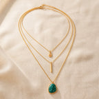 Three Tier Layer Boho Necklace