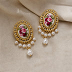 Lustrous Pearl Drop Earrings