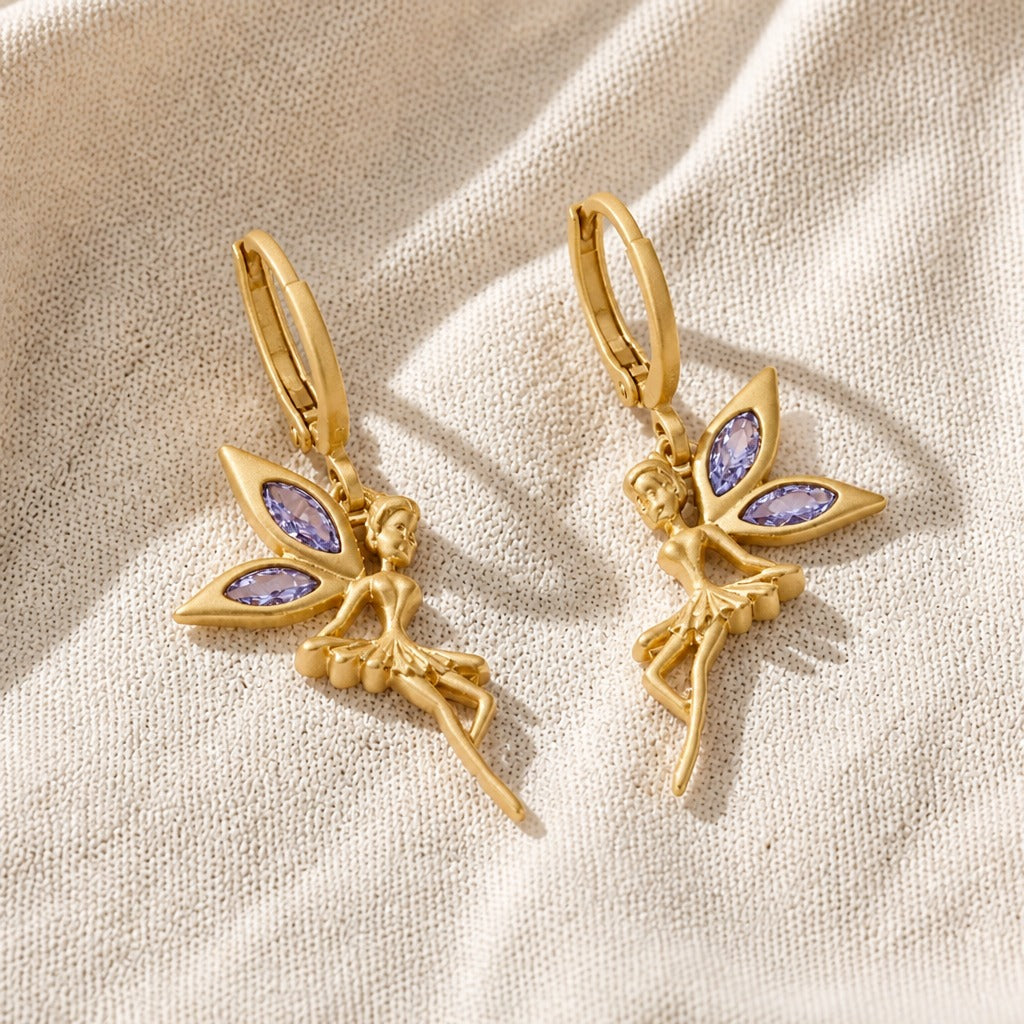 Luxe Fairy Hoop Earrings