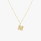 Pearl Initial Pendant Necklace