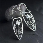 Elegant Lotus Blossom Earrings