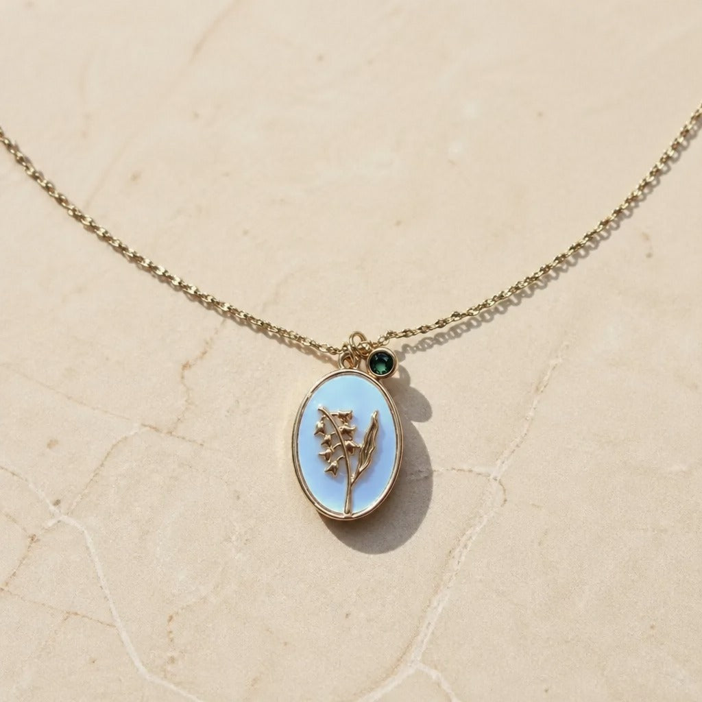 Vintage Birthstone Necklace Collection