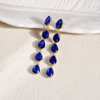 Minimalist Long Drop Earrings