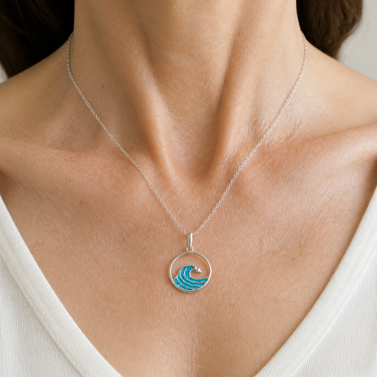 Muriel Necklace in Silver