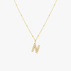 Pearl Initial Pendant Necklace