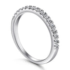 Elegant Thin Crystal Stacking Ring