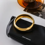 Timeless Smooth Gold Bangle