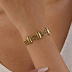 Elegant Layered Gold Chain Bracelet
